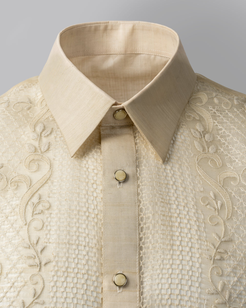 Front Callado Barong / Floral