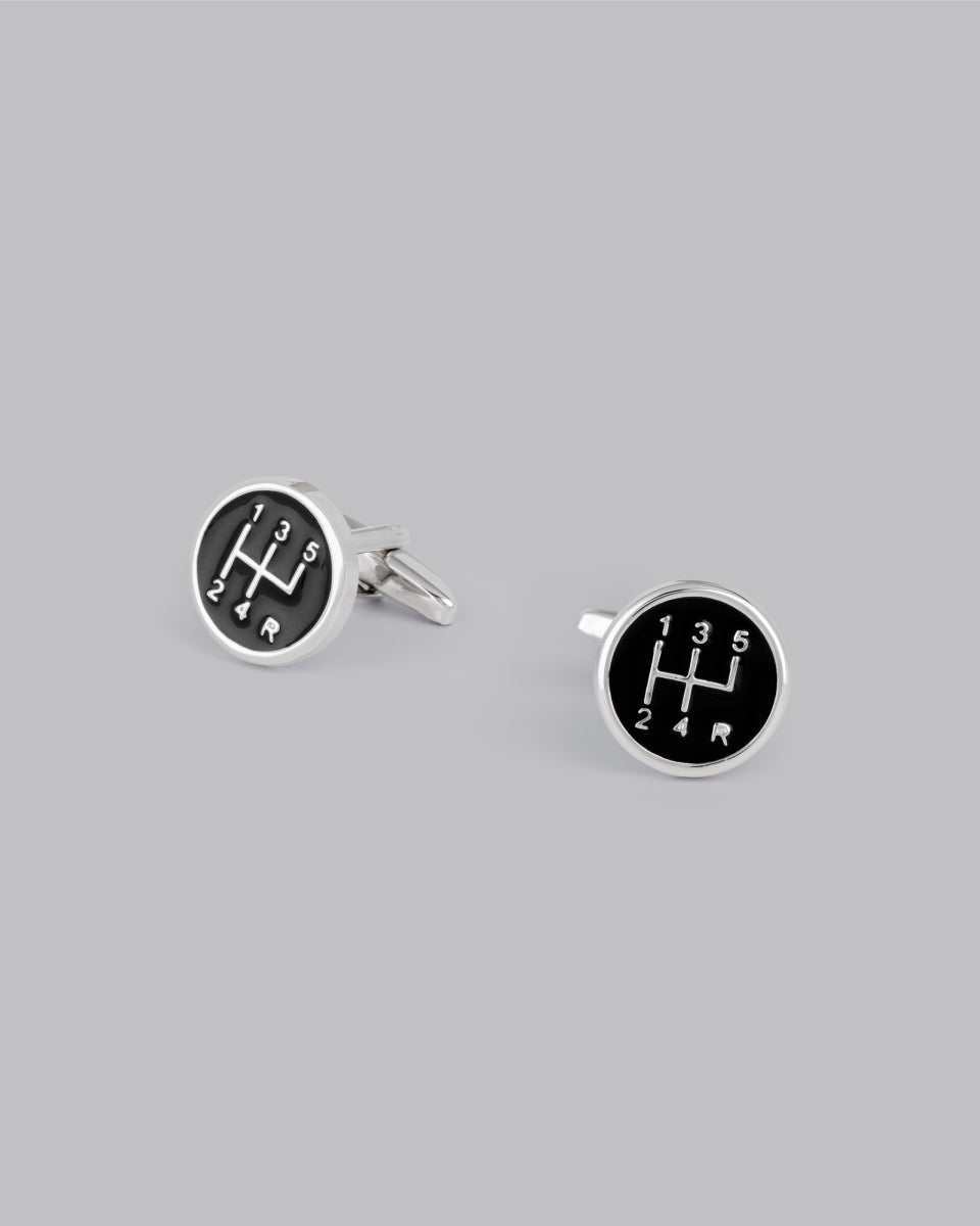 Gear Shift Cufflinks