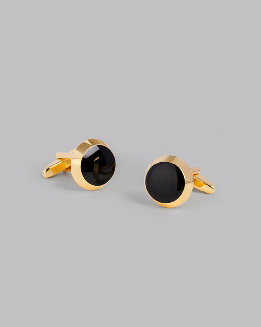 Black & Gold Cufflinks