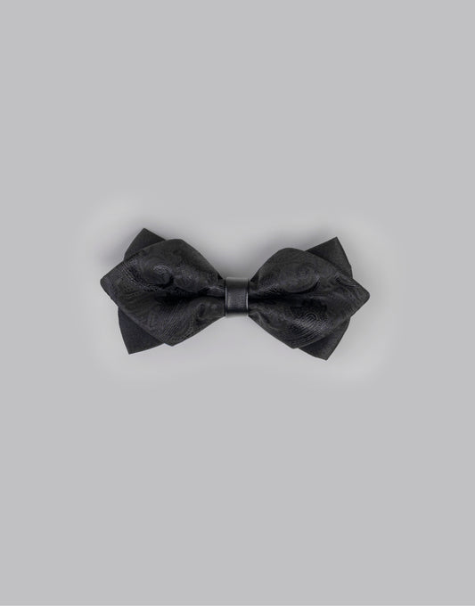 Brocade Bow Tie / Black